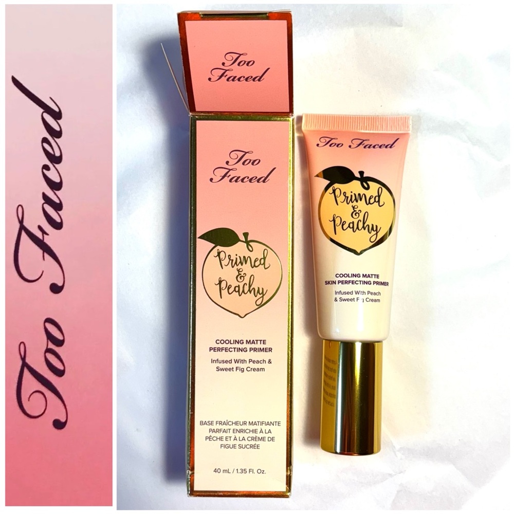NEW Too Faced Primed & Peachy Matte Primer